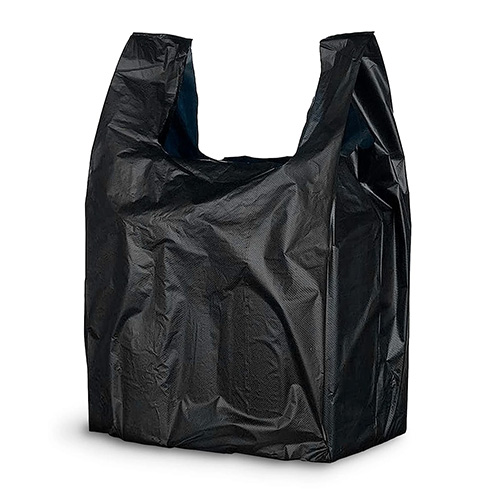 Recycled Black T-Shirt Bag